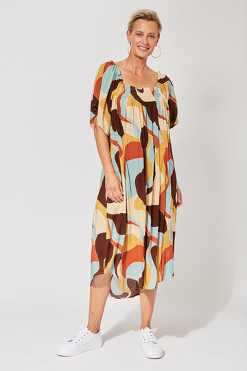 Saba Flutter Dress - Pucci - The Haven Co