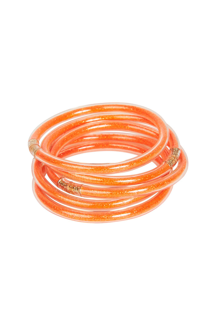 Rio Bangle Set - Tangelo - The Haven Co
