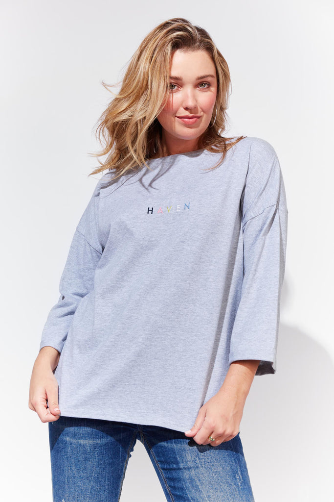 Haven Relax Tshirt - Marle - The Haven Co