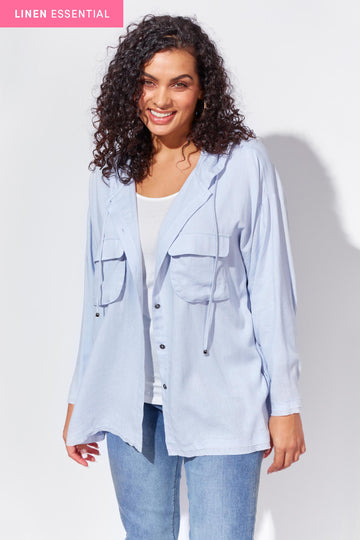 Mons Hooded Shirt - Granada - The Haven Co