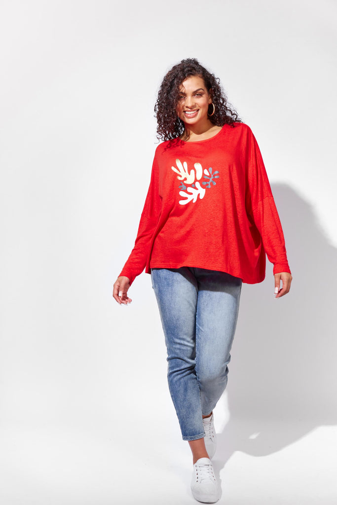 Hattem Tshirt - Poppy - The Haven Co