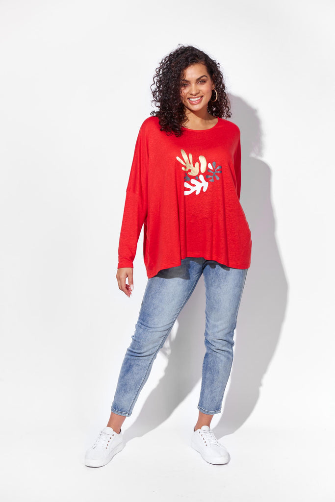 Hattem Tshirt - Poppy - The Haven Co